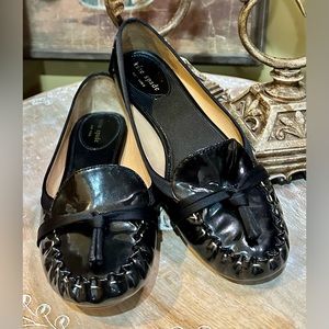 EUC ♠️Kate Spade Patent Leather Driving Moccasin  Size 7